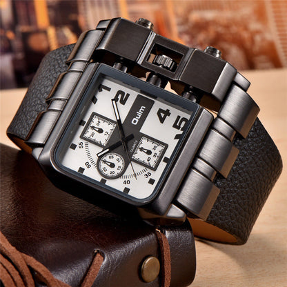 Iron Vault | Gunmetal Industrial Watch (Masculine, rugged)