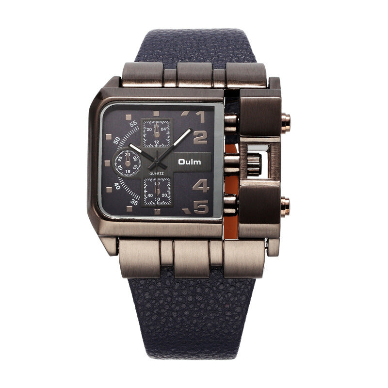Iron Vault | Gunmetal Industrial Watch (Masculine, rugged)