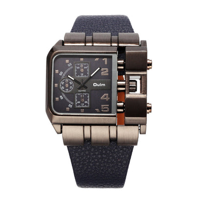 Iron Vault | Gunmetal Industrial Watch (Masculine, rugged)