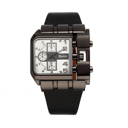 Iron Vault | Gunmetal Industrial Watch (Masculine, rugged)