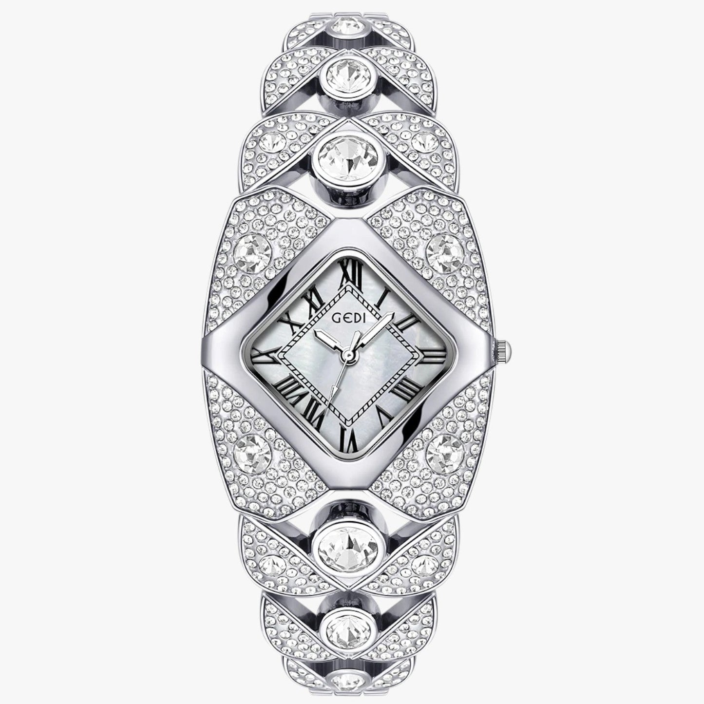 Aurelia Luxe | Gold & Diamond-Inspired Watch